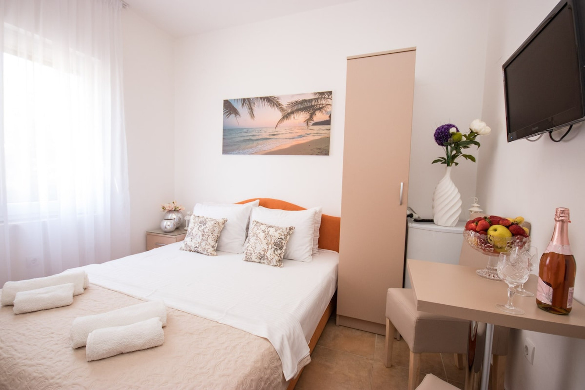 Double room with a balcony