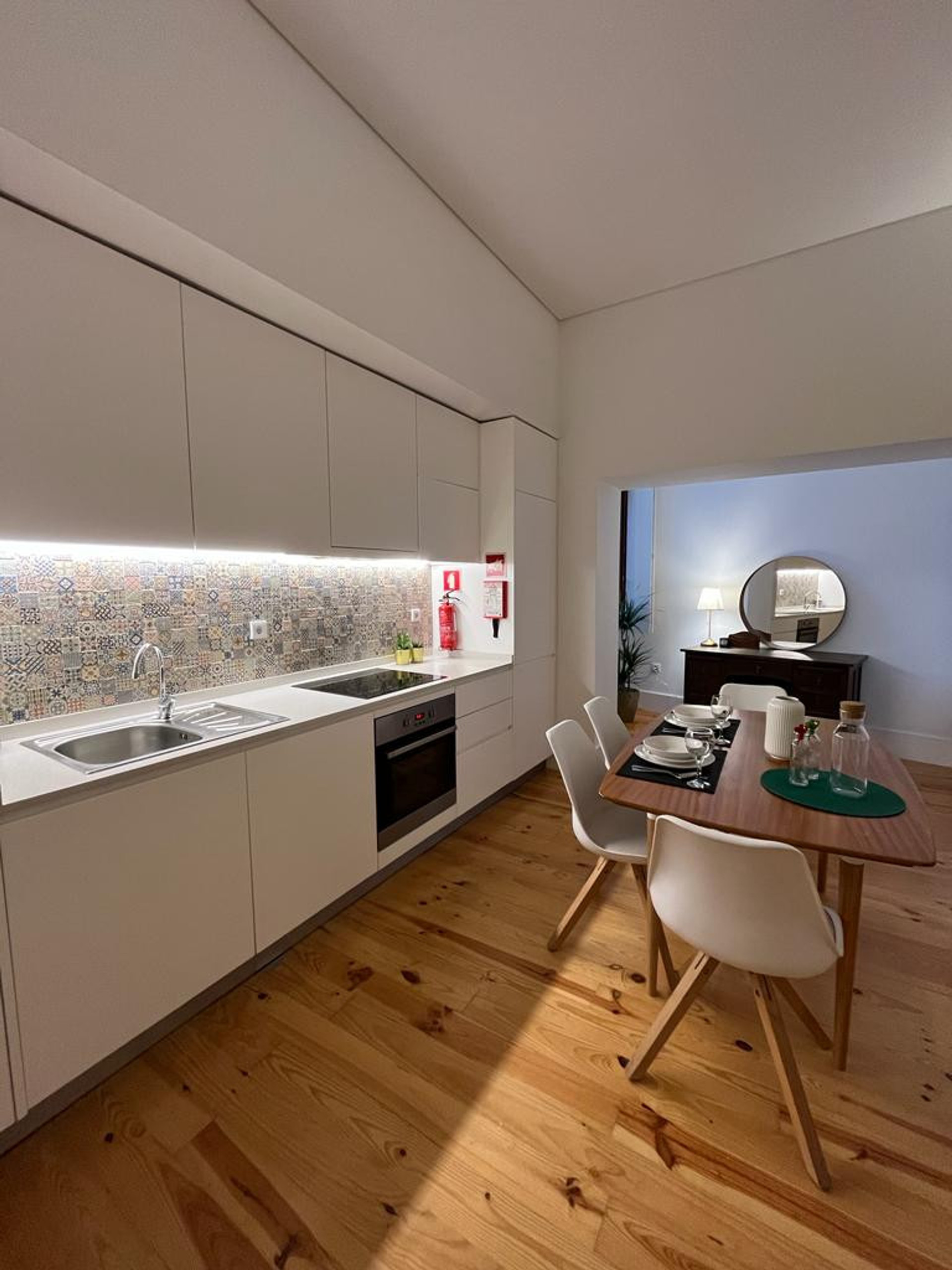 Kitchen/dining room/office