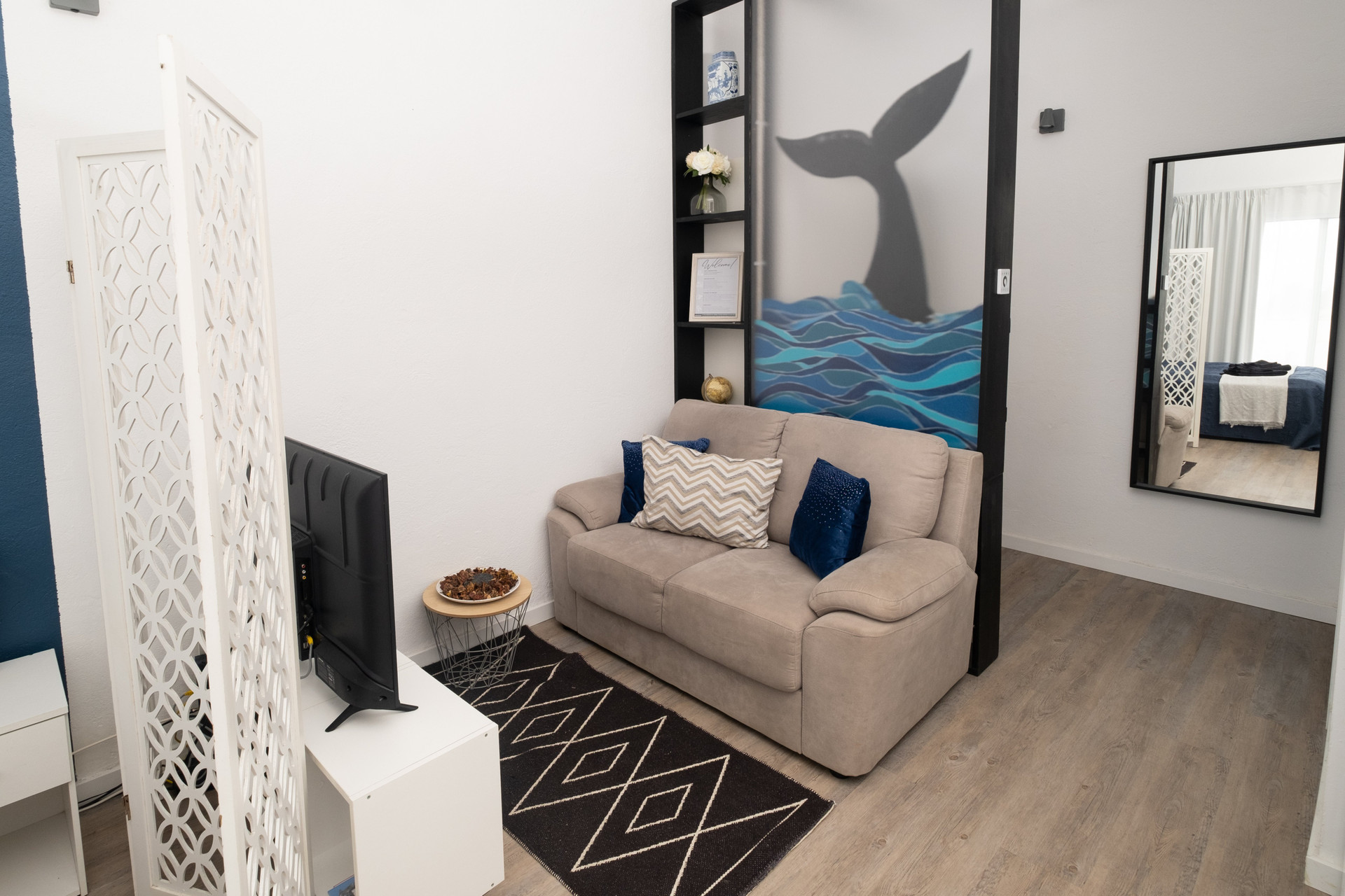 Living room with sofa area