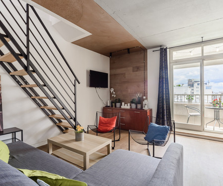 Two-level lux apartment in the centre of  Warsaw