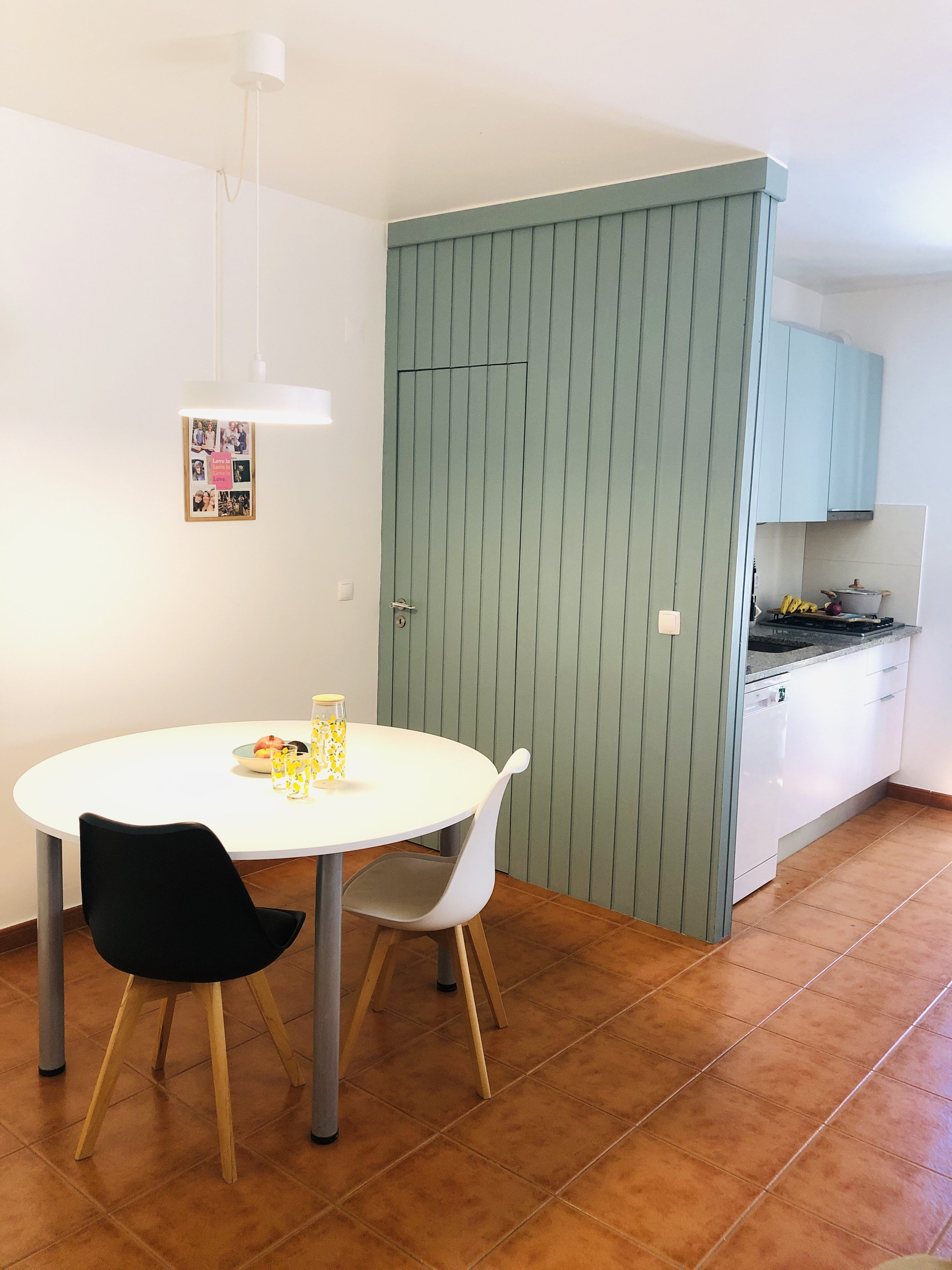 dining / work area