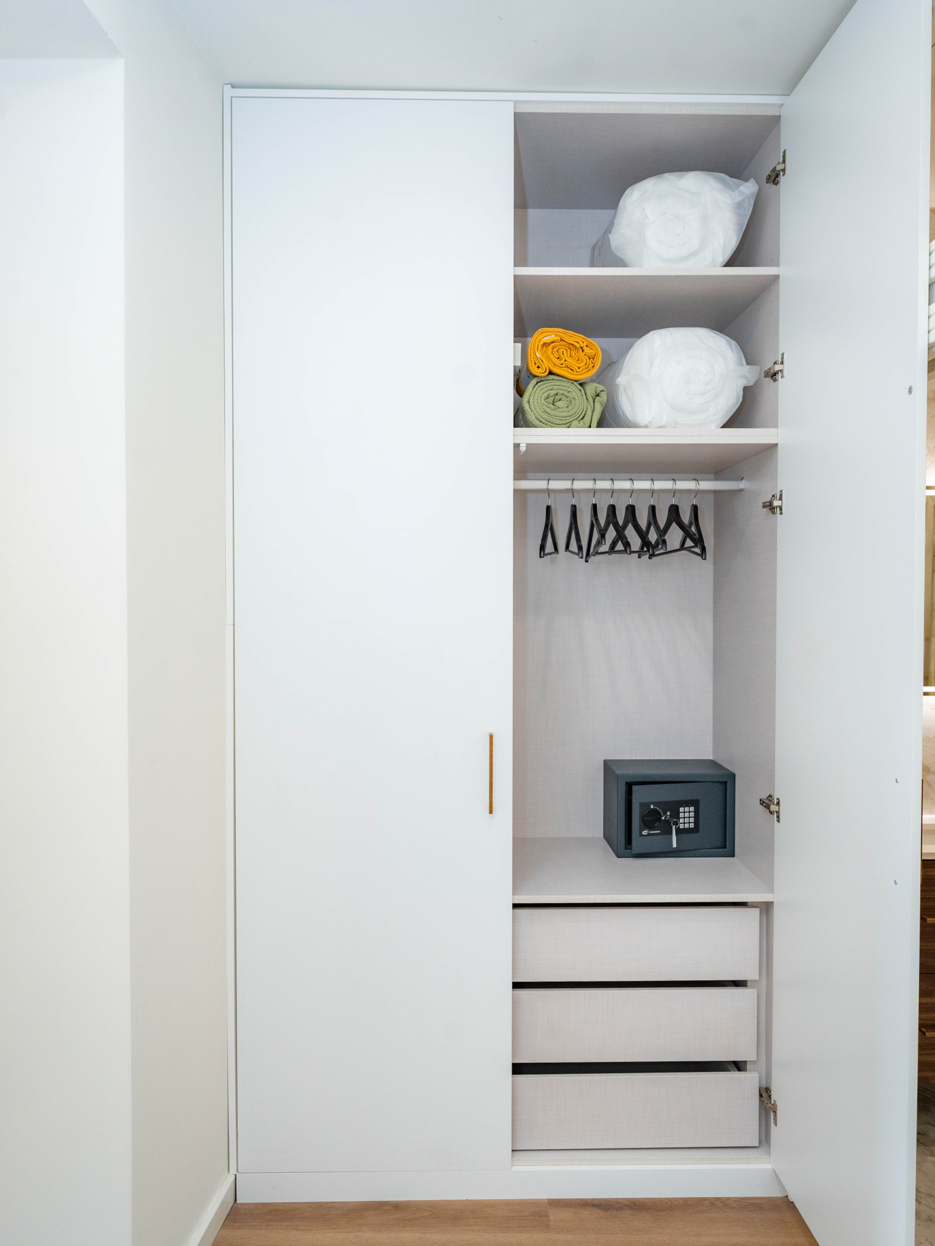 closet with safe