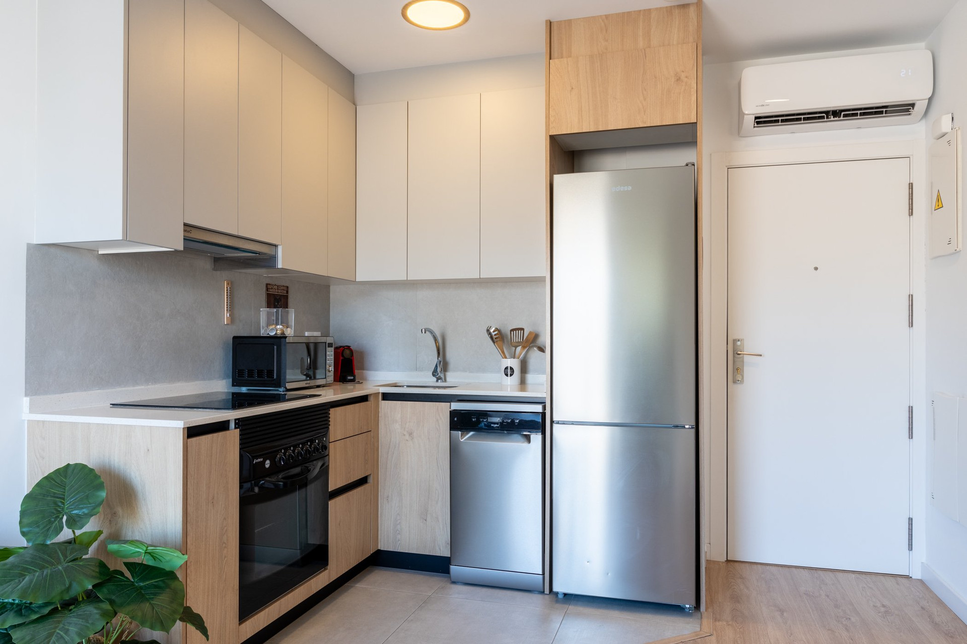 Modern kitchen with full appliances