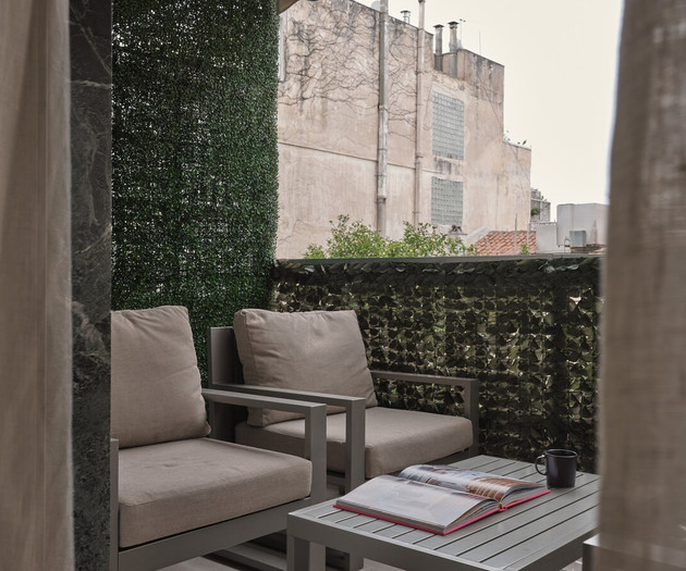 The balcony