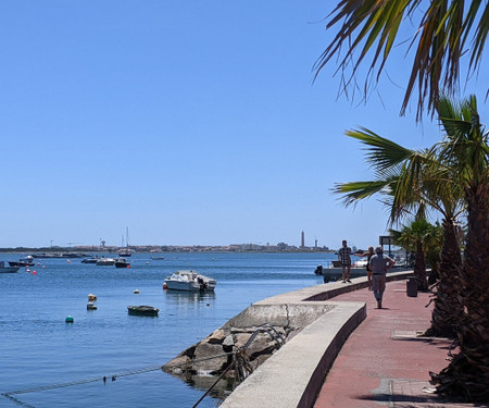 Quiet flat w/ balcony view of the Aveiro lagoon