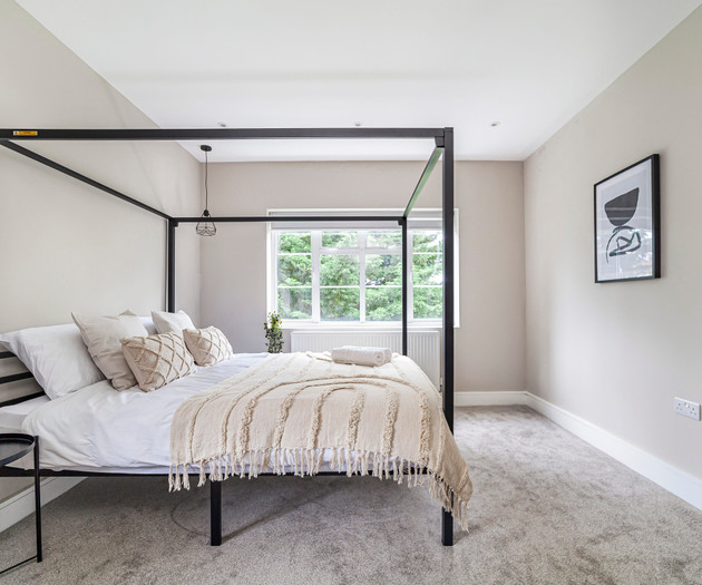Trendy 2BR 1Bath Flat, 15 Min to Wembley, Sleeps 6