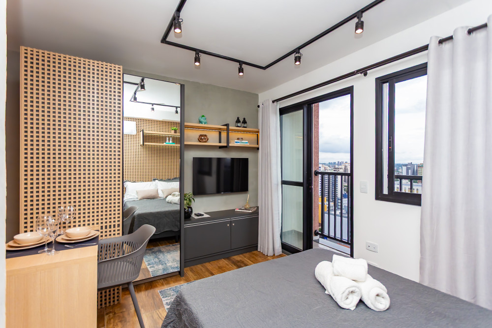 Modern and Decorated Studio in Curitiba preview