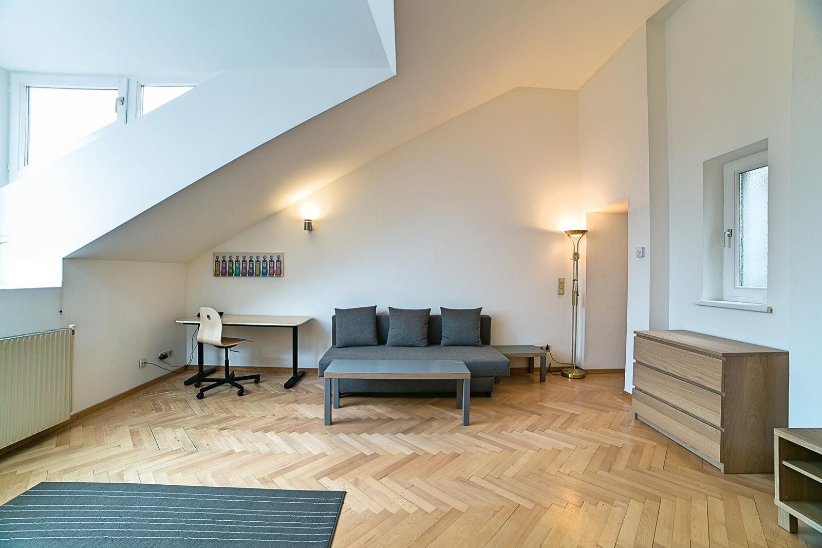 Dachgeschossappartement mit Blick