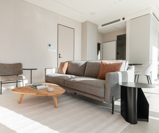 Blueground | Tel Aviv Port, High End , Balcony- 70