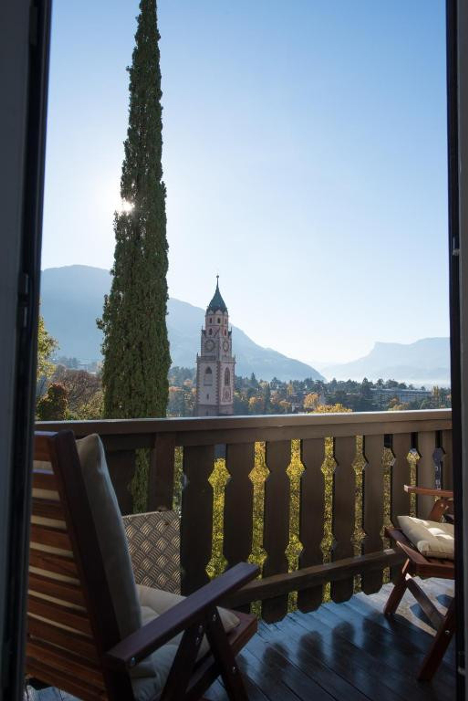 View from the balcony