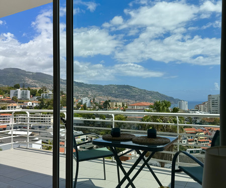Nice flat with a balcony and great view