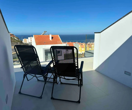 Beach, Ocean View & Bright House Ericeira