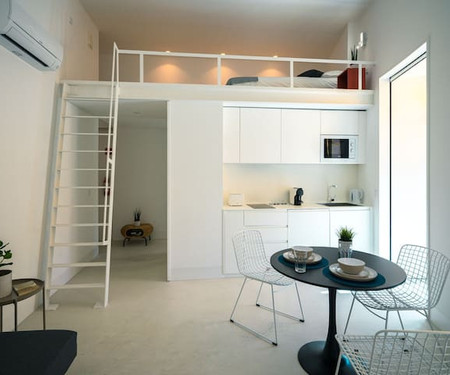 Concierge 105 -Apartment with mezzanine in the cen