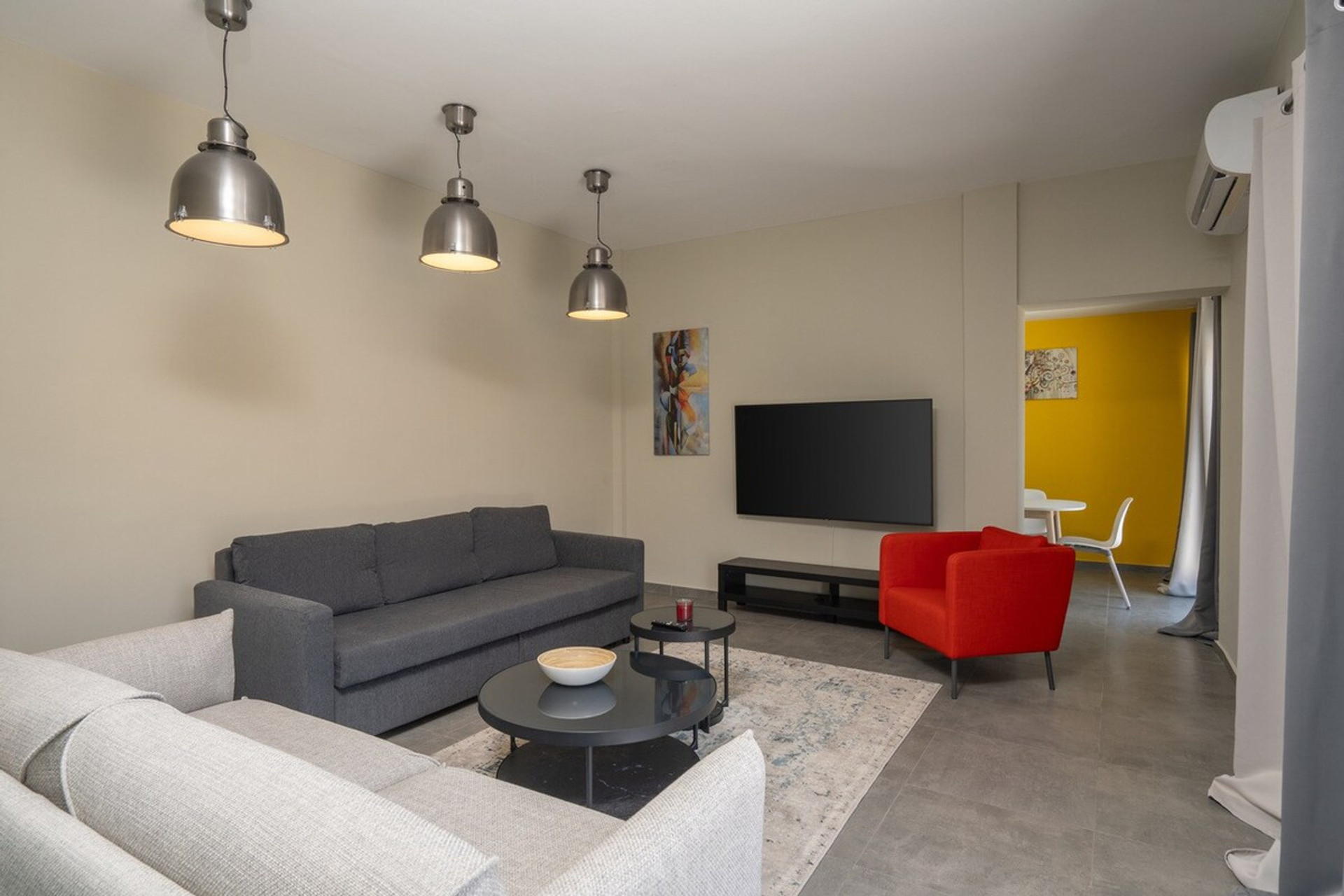 Make yourself comfortable in this spacious living room