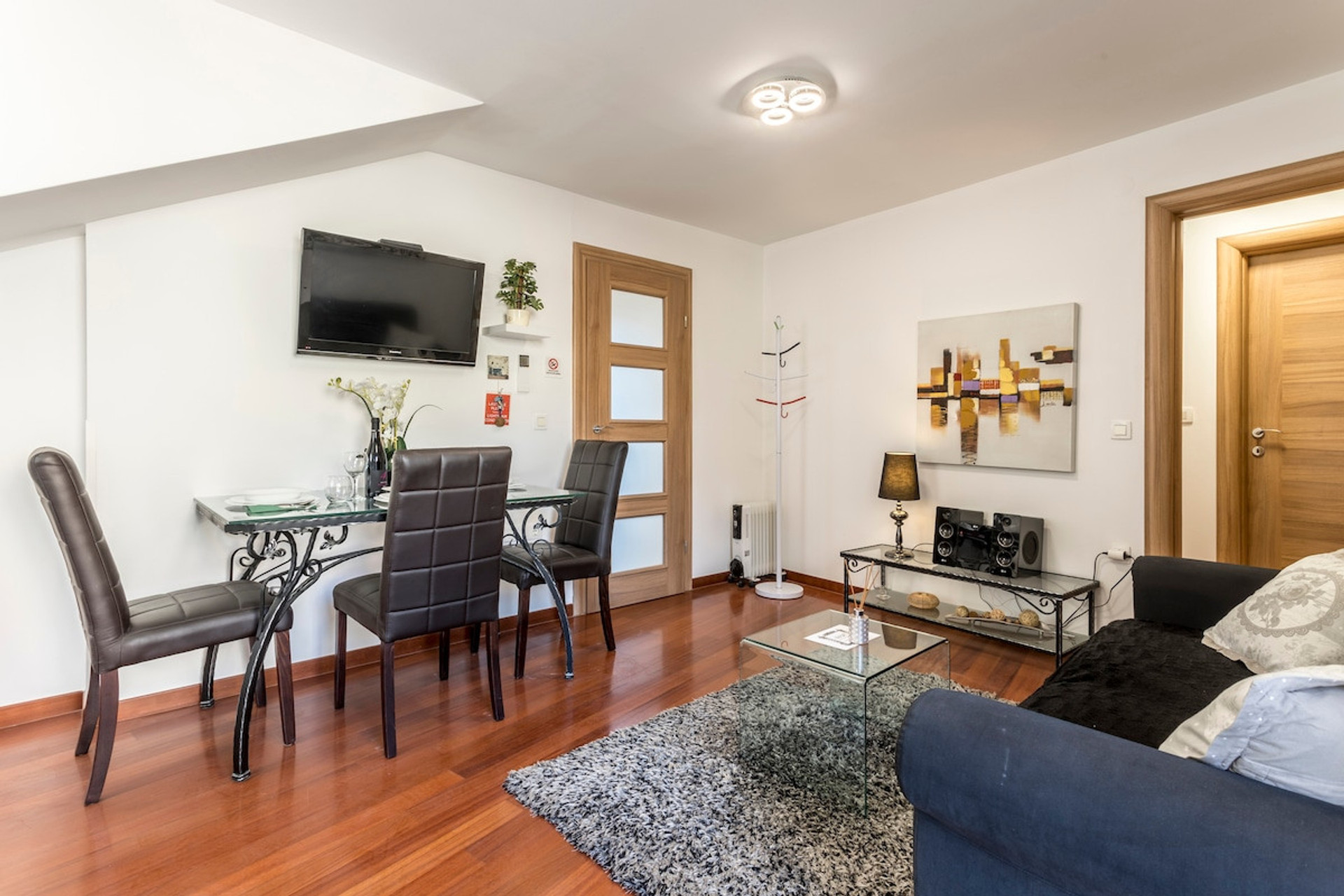 Living room and dinning area.