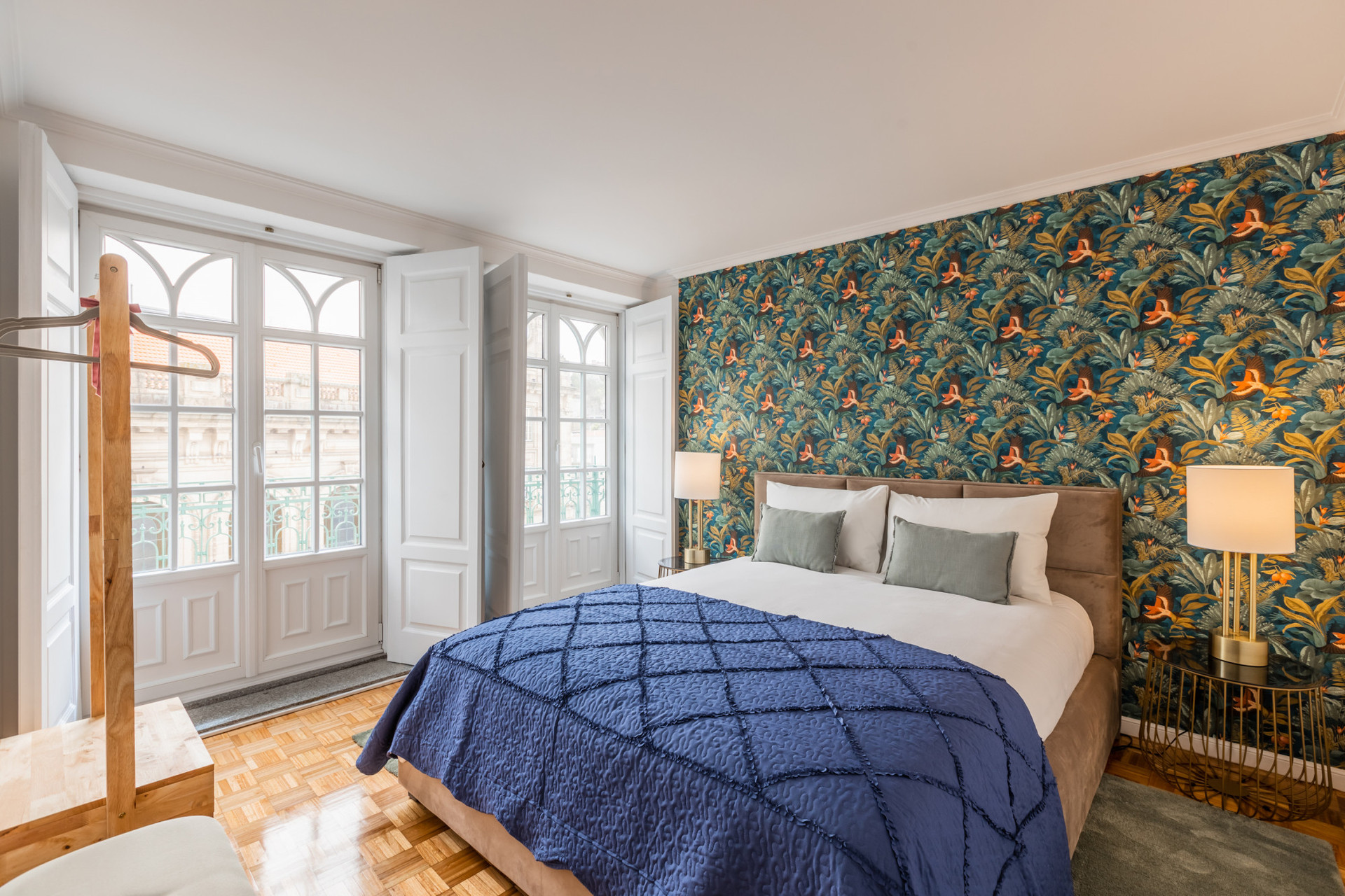 Bedroom with Double Bed and Balcony