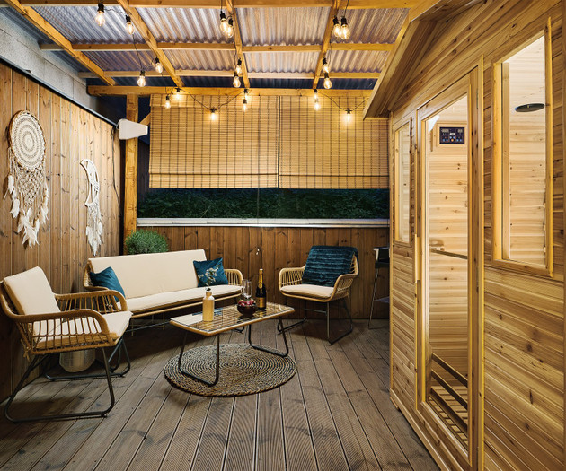 Karlín private Sauna & BBQ - Terrace Apt + Parking