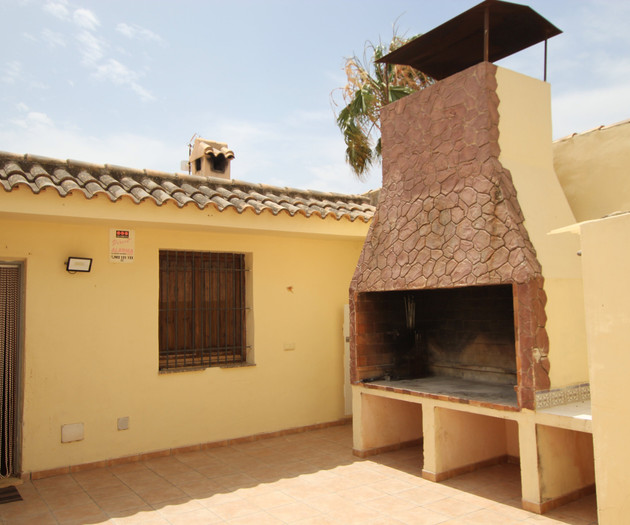 Rooftop barbecue terrace