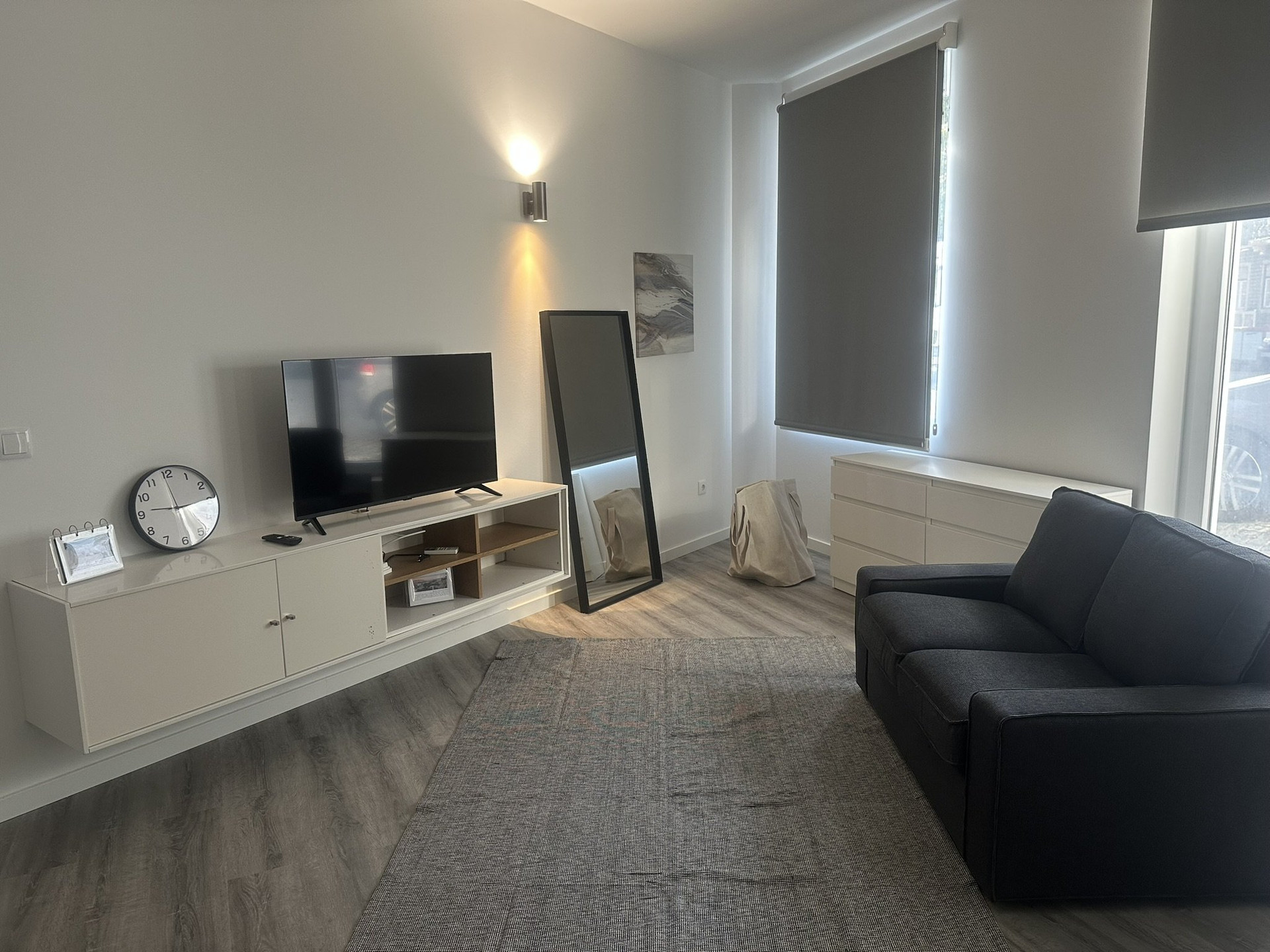 Living room with TV and sofa