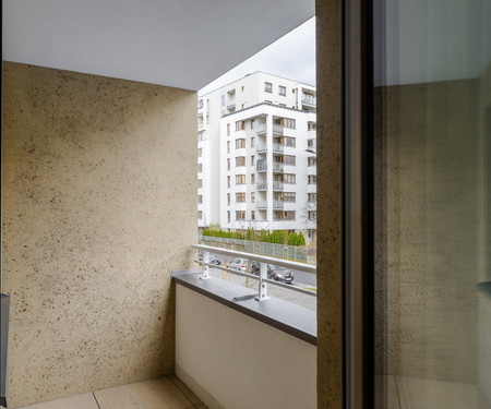 Bright one bedroom apartment with balcony near the