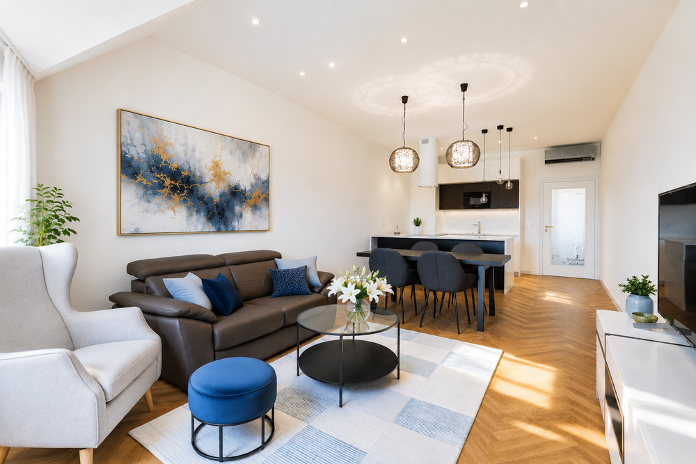 Elegant City View Apartment with AC preview