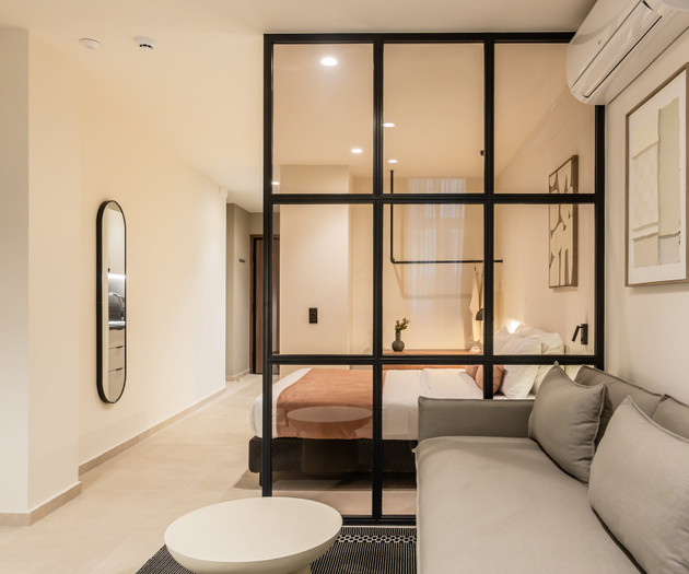 Modern Studio with Workspace