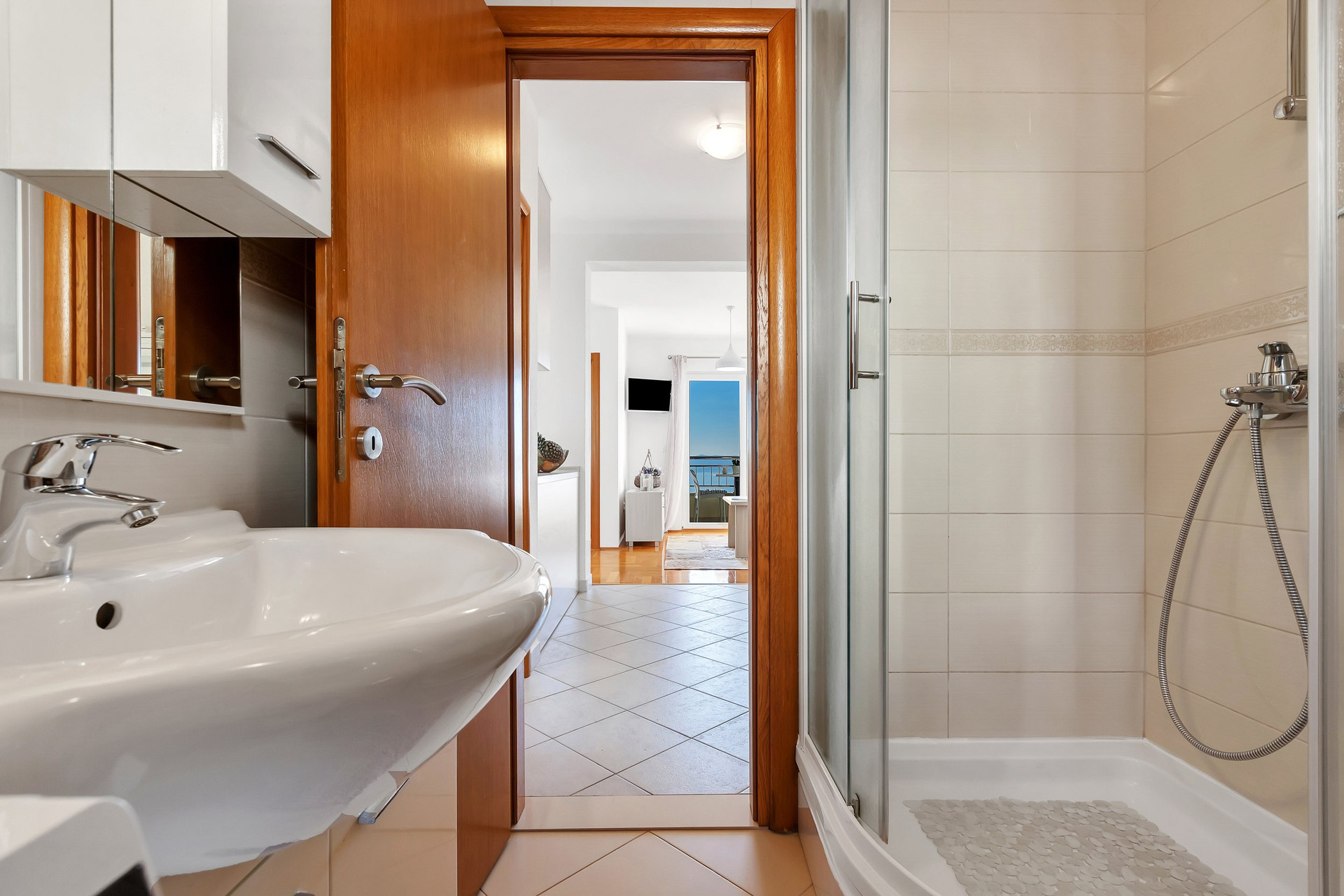 Bathroom with shower