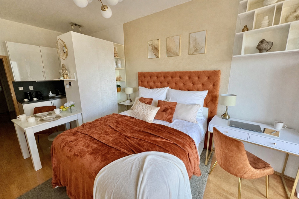 LUXURY COSY STUDIO with GARAGE, TERRACE-NEW BUILT preview