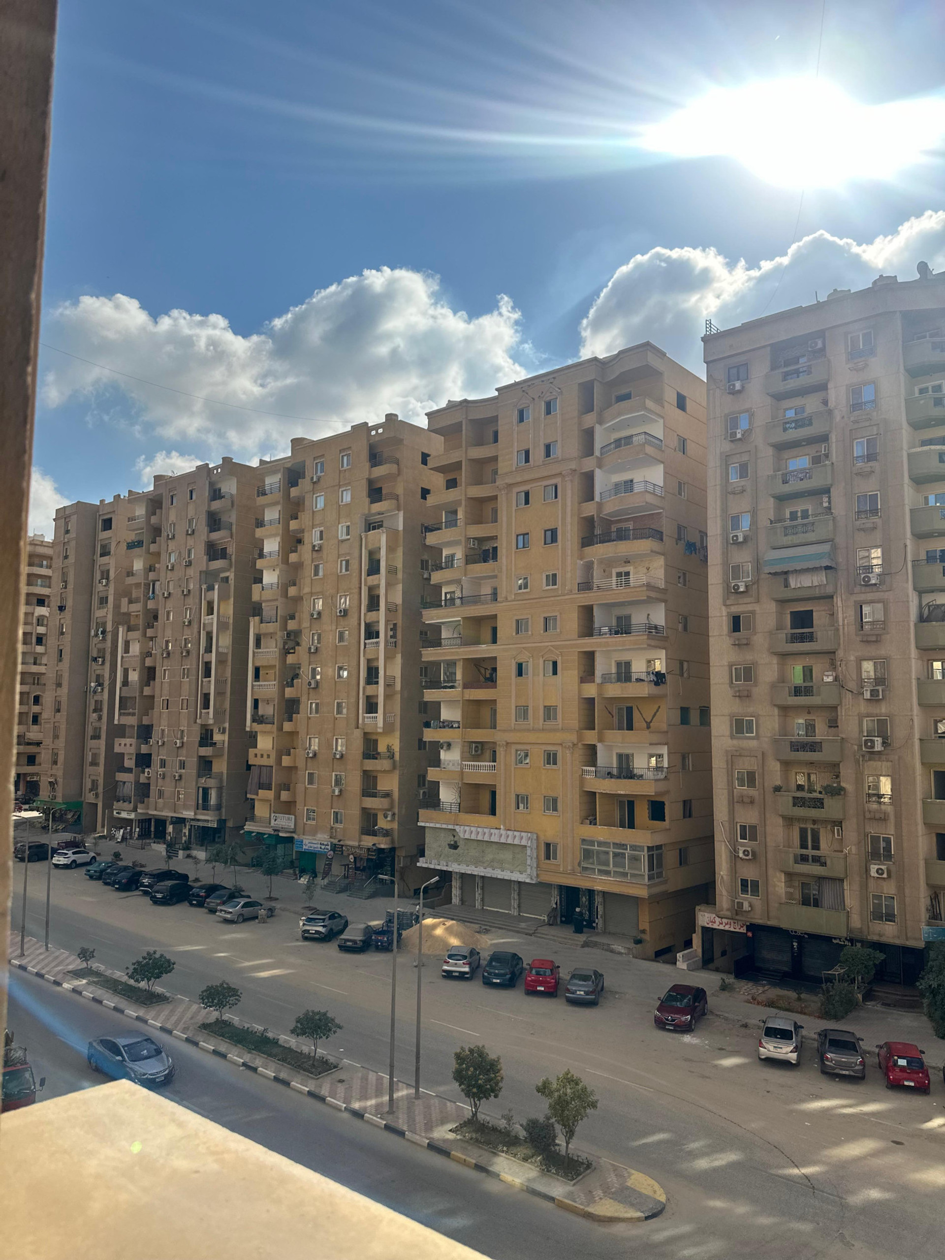 View from bedroom 