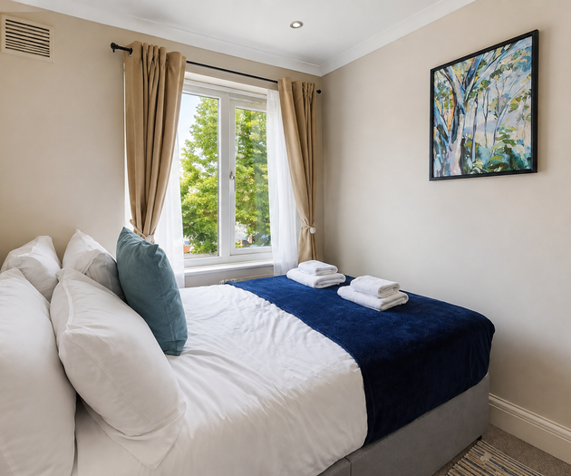 Spacious 3BR Flat Sleeps 7 in Greenford