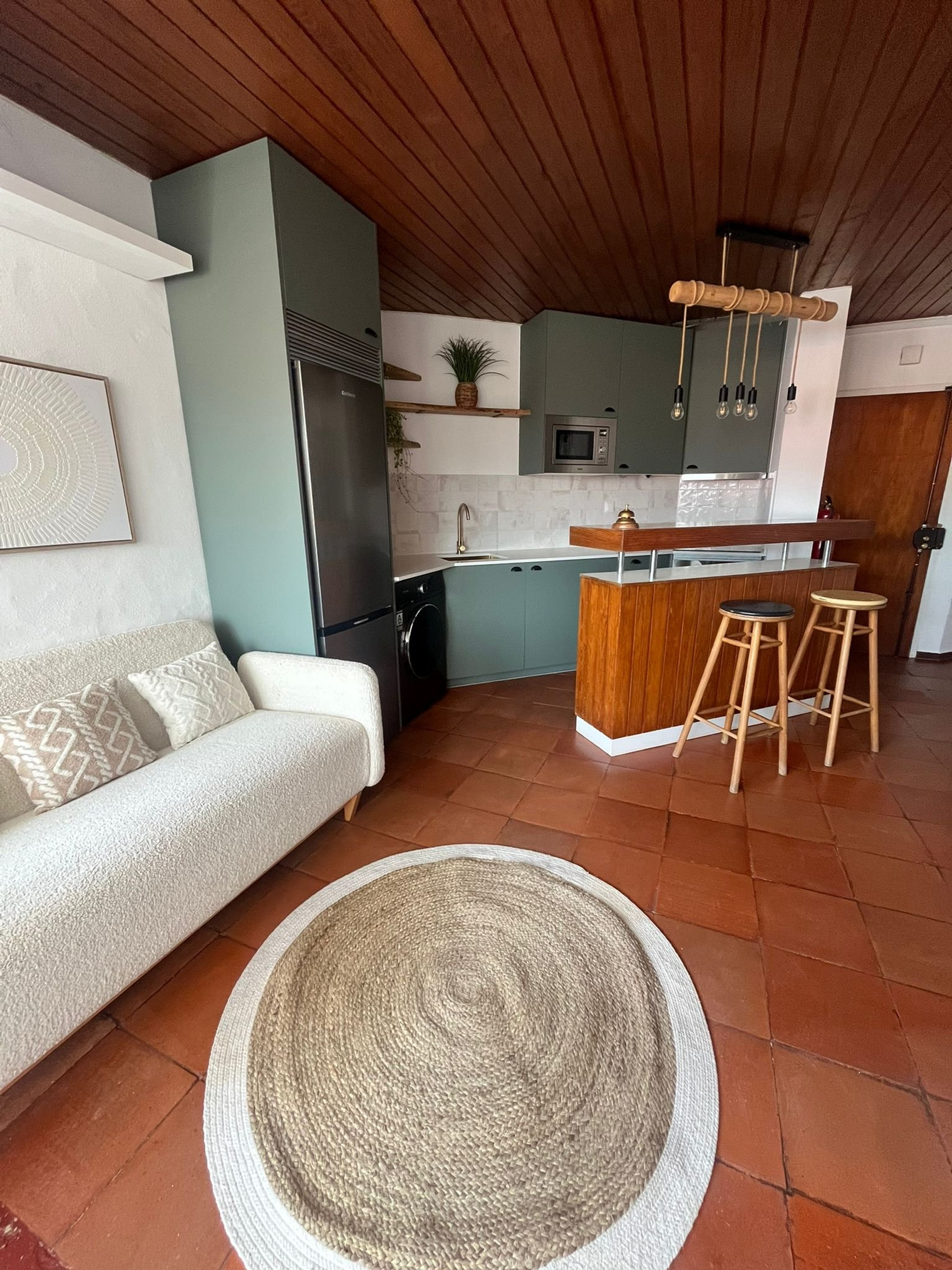 Living Room + Kitchen
