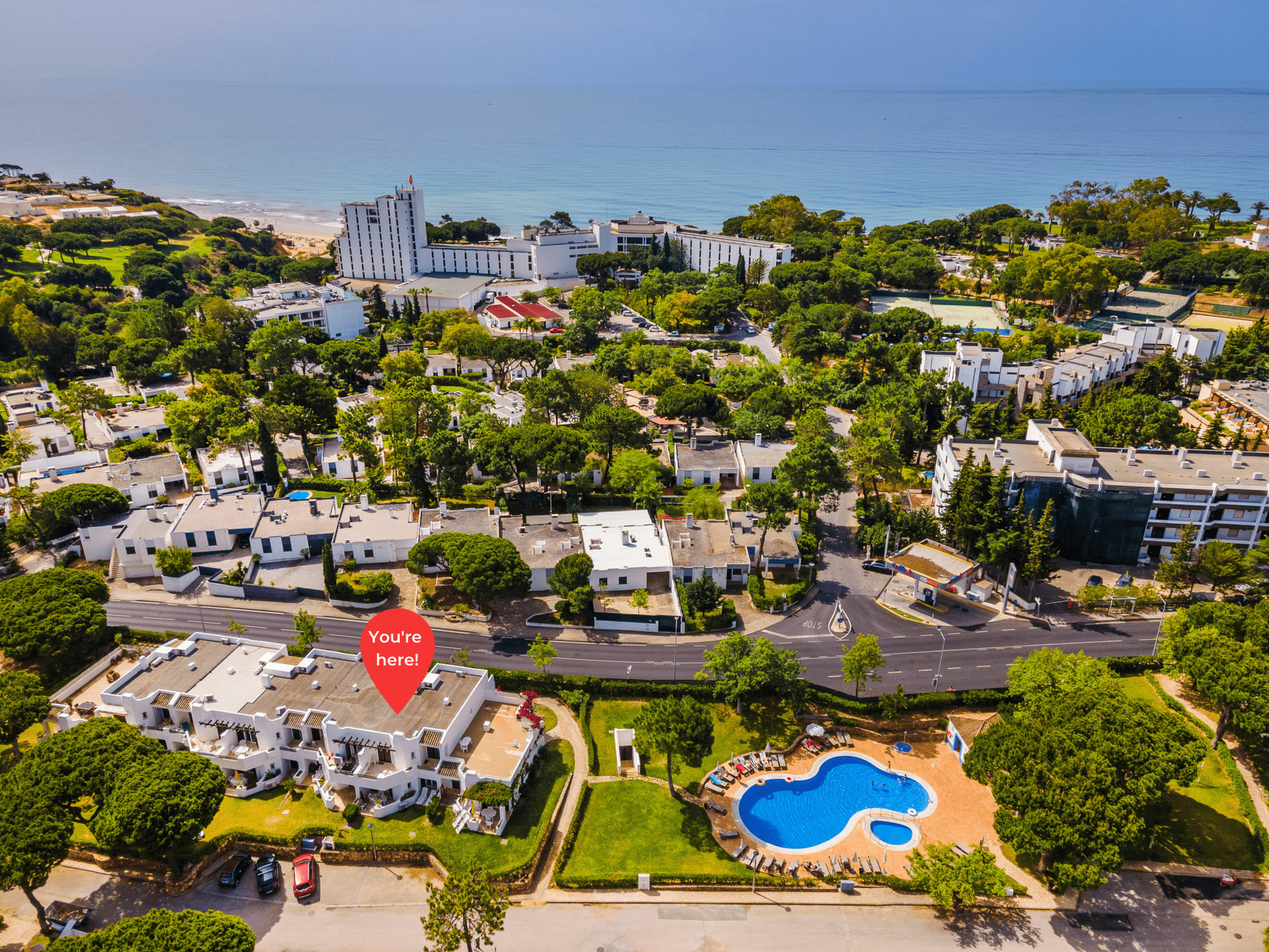 Albufeira Family Holidays @ Balaia 143 Resort with Swimming Pool, Tennis Courts, Golf Course and Bowling Alley, Wellness Centre, Kids Club, Shopping Area and Restaurants
