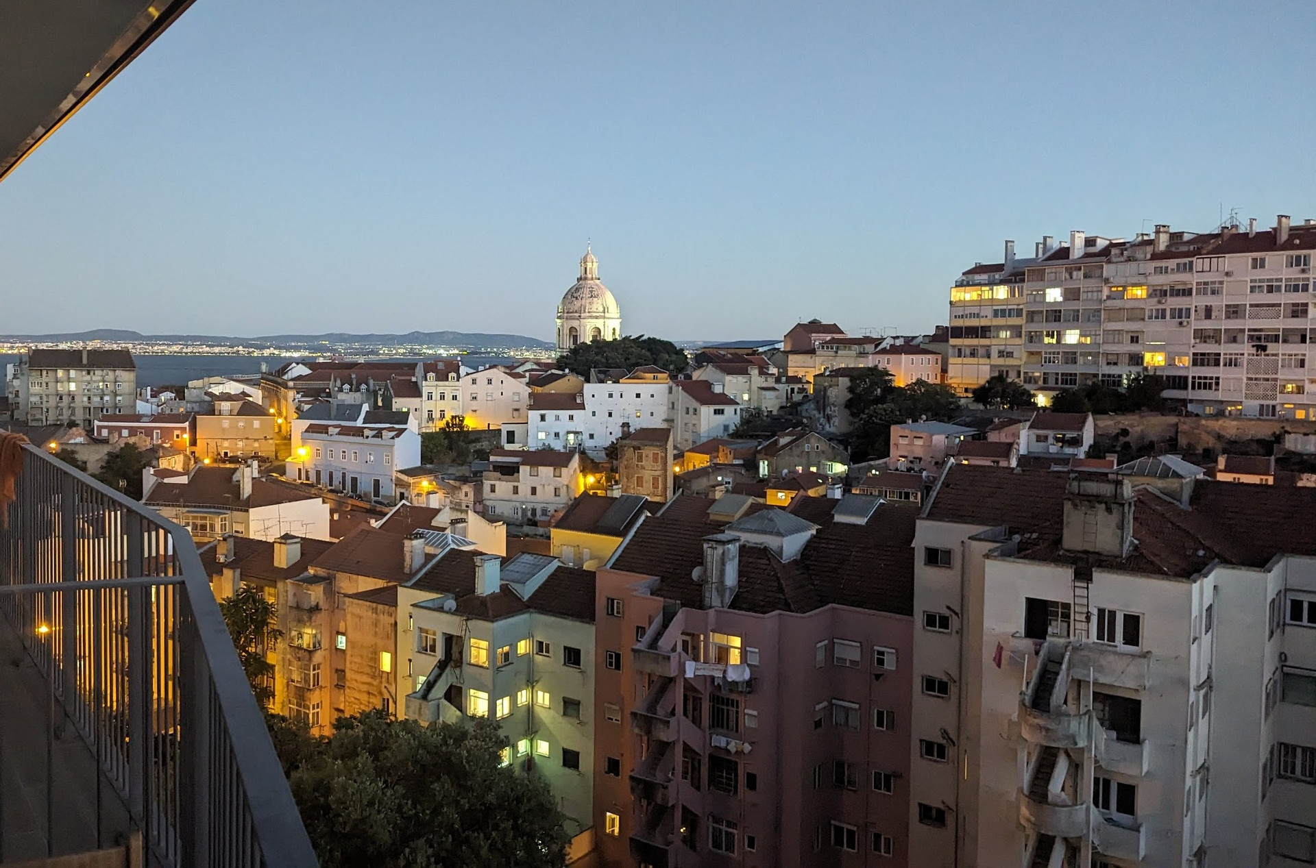 View from the balcony