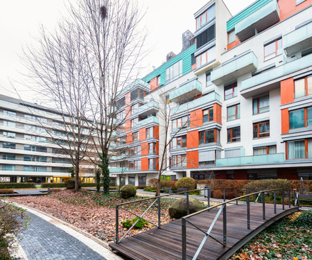 Spacious apartment with a balcony