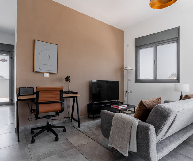 Blueground |Florentine,City view,Two balconies-02