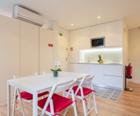 Spacious Red Studio | Ace Location