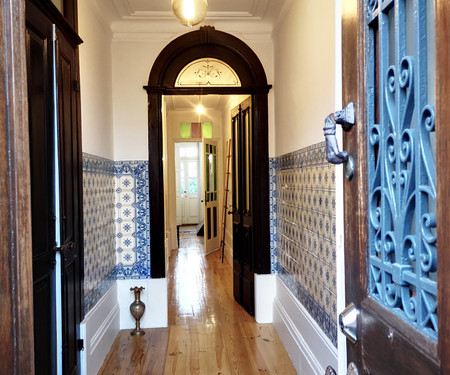 Bedroom in Porto Vintage Retreat restored in 2023!