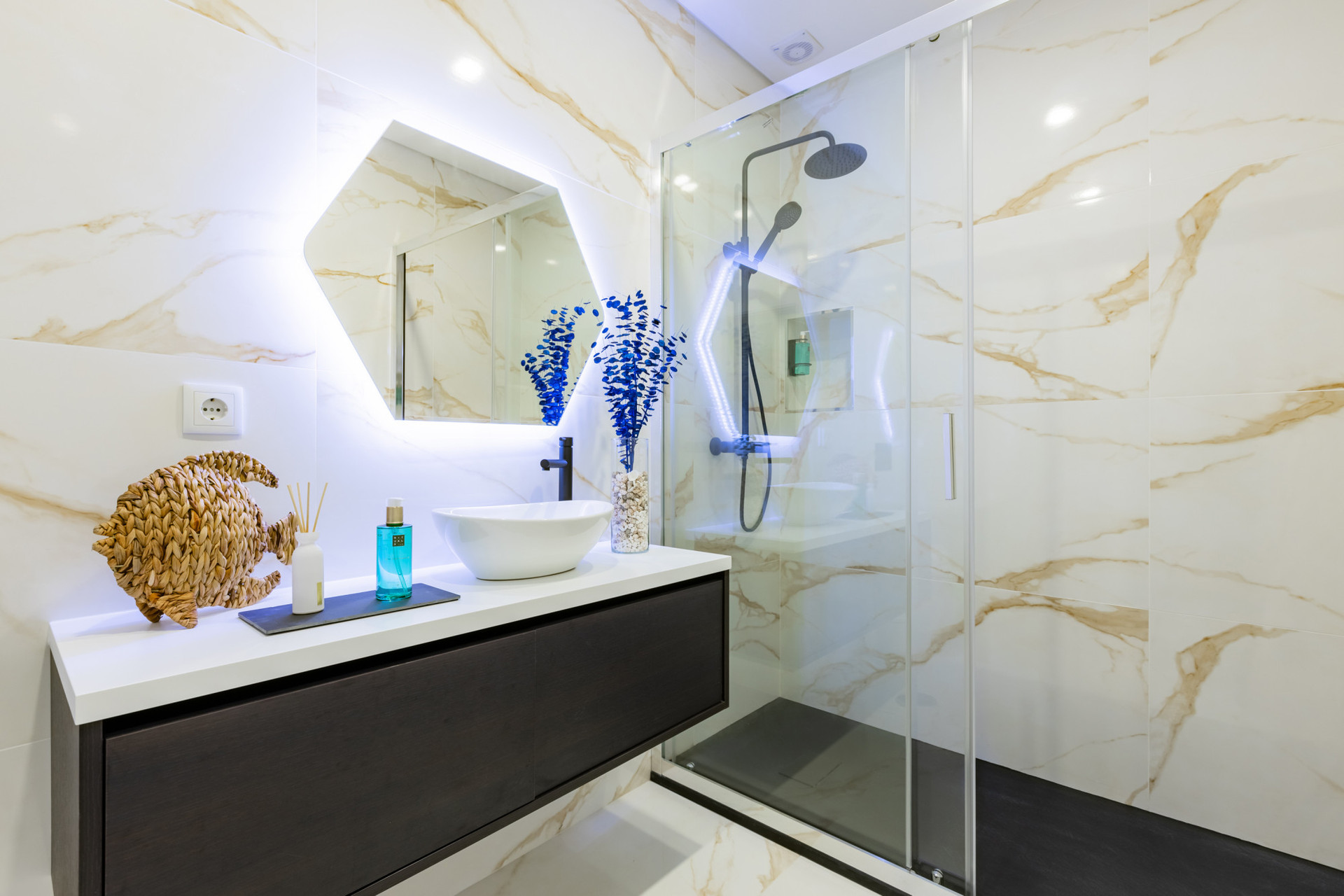 Bathroom with Shower