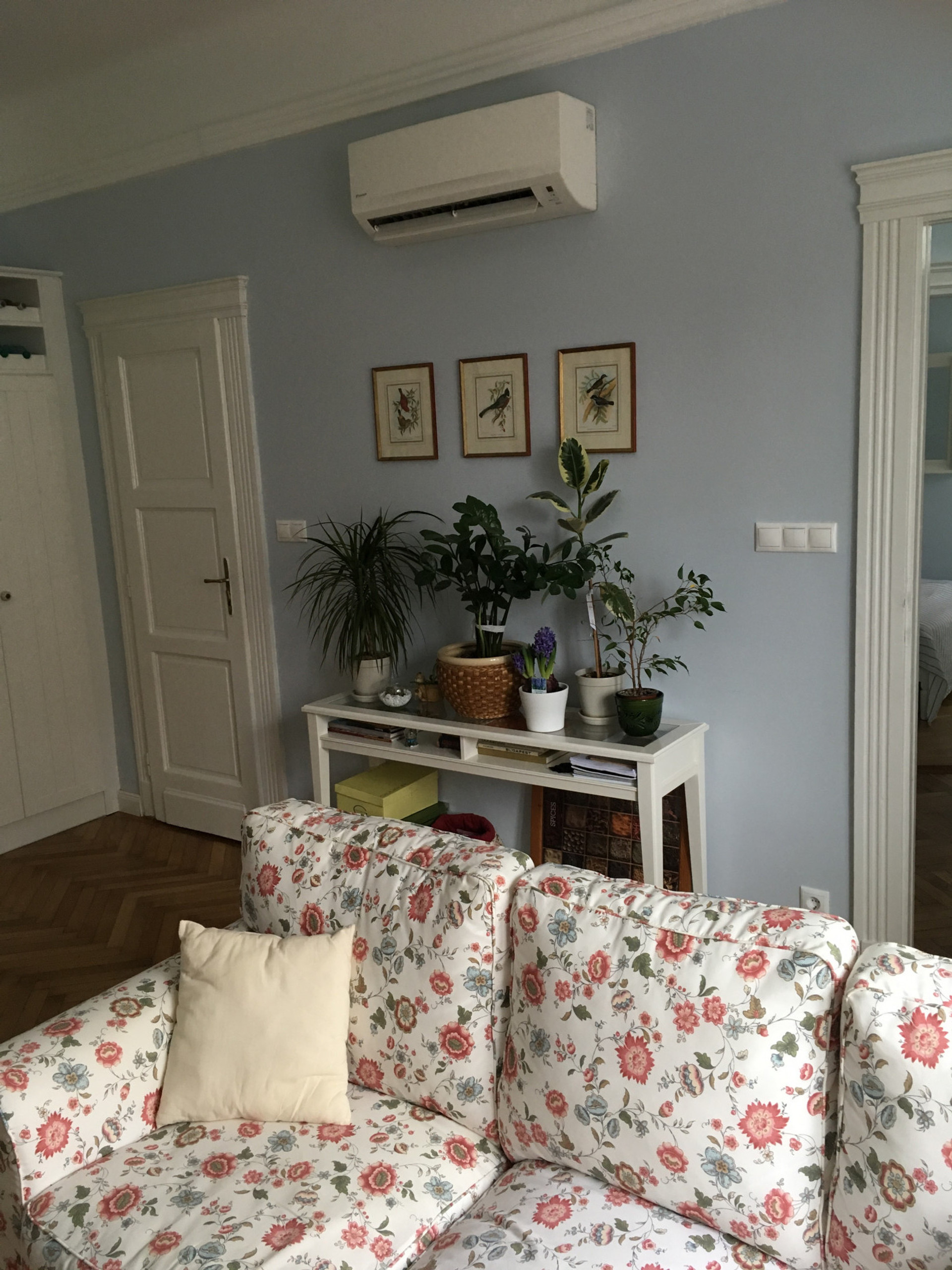 open plan kitchen - living room