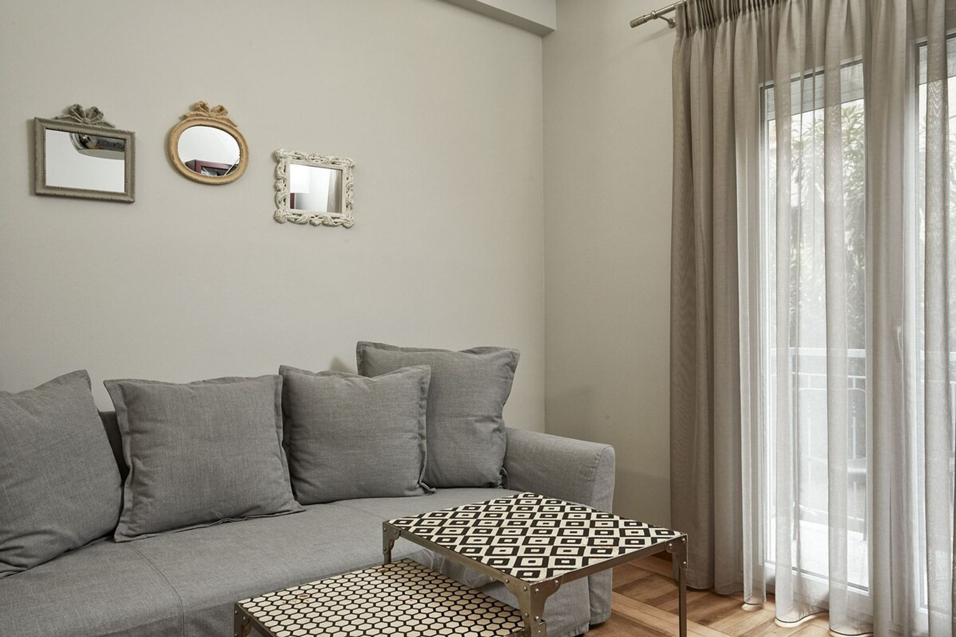 The living room