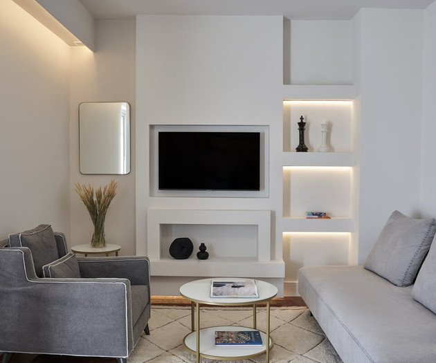 The living room