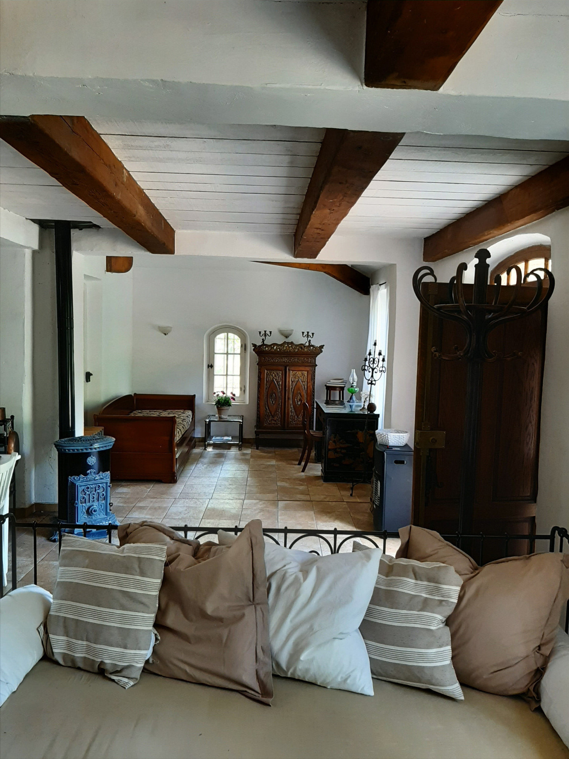 open plan living area