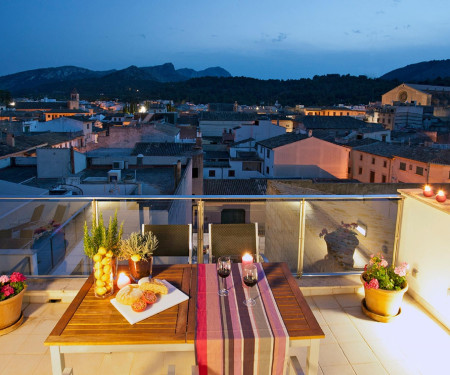 Purple Attic with Pollensa views. Long Term