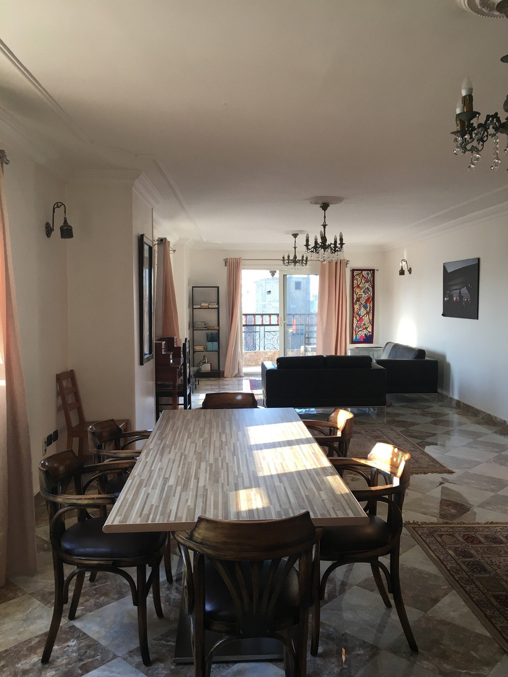 Sunny 170m² 3BR, Panoramic View – Downtown Cairo preview