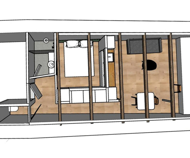 Apartment L'Hirondelle | Les Nids de la Diane