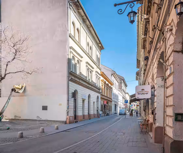 Sparkling, city core vibe  - downtown Sinagoga
