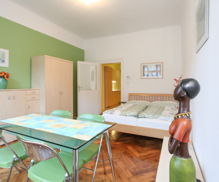 Farbenfrohes, helles Apartment für 4 Personen