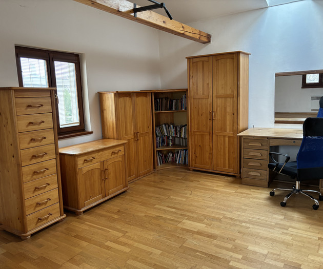 Vybavený byt 2+1, 82m2 v rodinném domě ve Slivenci
