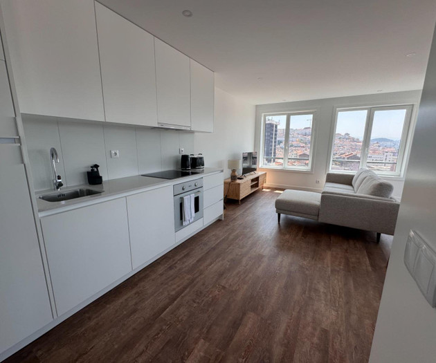 Top Floor T1 Apartment w. stunning River/Univ view