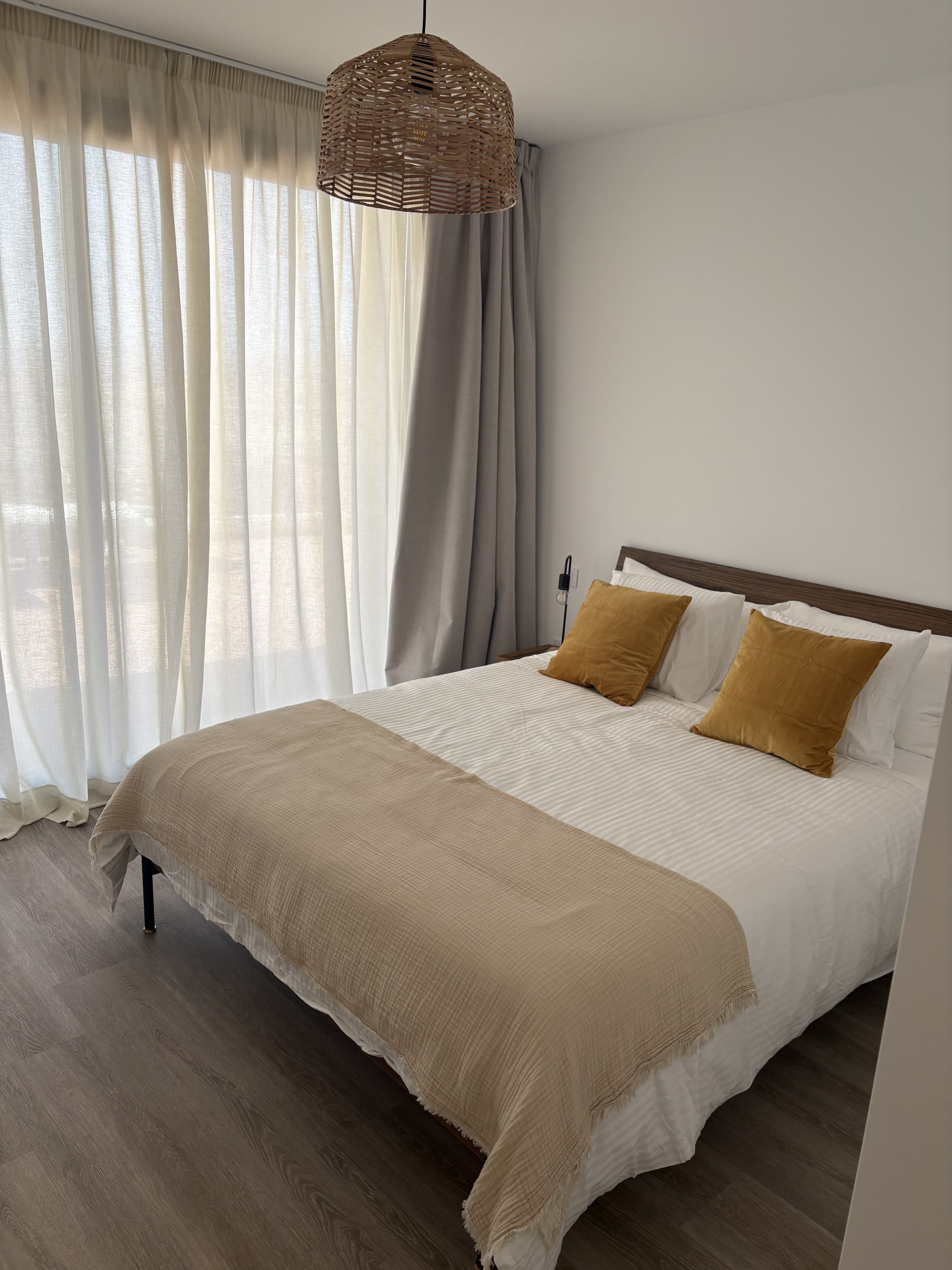 Bedroom with bed and window